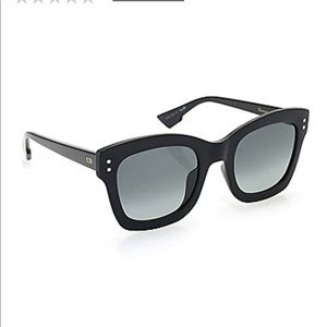 Christian Dior Sunglasses- black 51mm cat eye